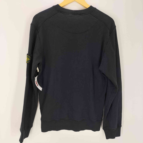ストーンアイランド STONE ISLAND 21AW ロゴワッペン コットン クルーネック L/S スウェット トレーナー メンズ JPN:M