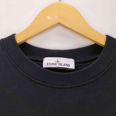 ストーンアイランド STONE ISLAND 21AW ロゴワッペン コットン クルーネック L/S スウェット トレーナー メンズ JPN:M