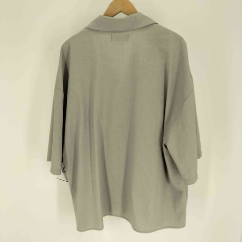 リメール remer loose vintage open collar shirt ルーズ ヴィンテージ オープンカラー シャツ メンズ JPN:M