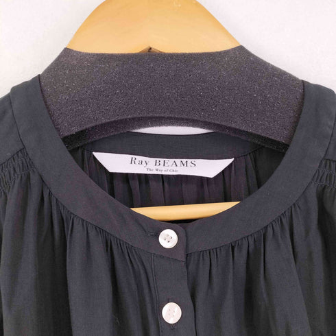 レイビームス Ray BEAMS ウエストリブギャザーワンピース レディース