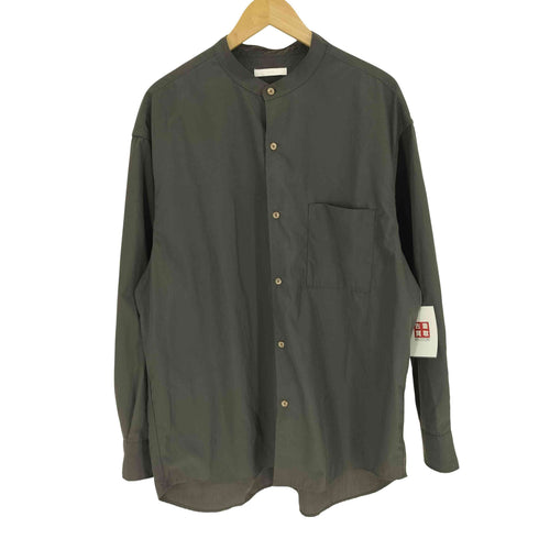 ウィム バイ リドム WYM LIDNM TENCEL BAND COLLAR SHIRT テンセル バンドカラー シャツ メンズ JPN:M