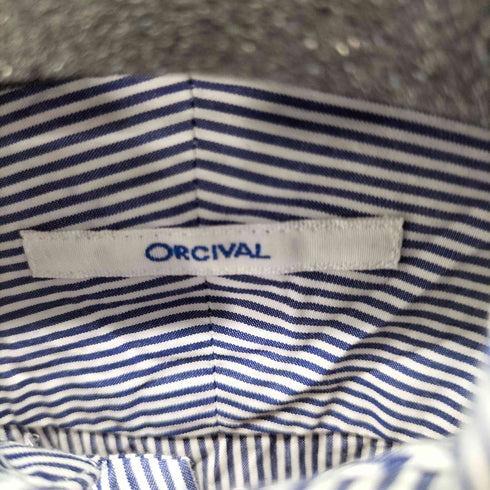 オーチバル ORCIVAL ラップカラーシャツ WRAP COLLAR SHIRTS レディース