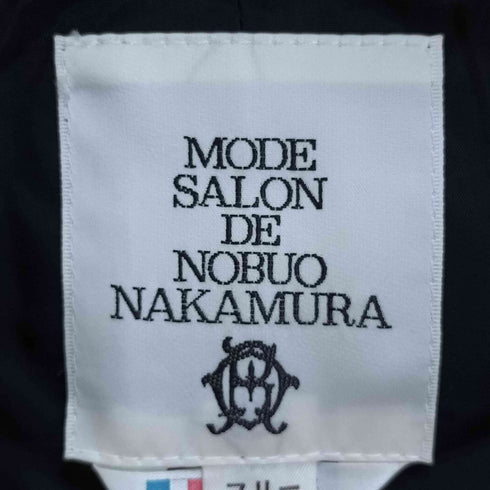 MODE SALON DE NOBUO NAKAMURA ペイズリー柄 金ボタン シングルブレスト 3B テーラードジャケット レディース JPN:L