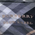 バーバリーブルーレーベル BURBERRY BLUE LABEL ロゴ刺繍 ジップアップパーカー レディース 38