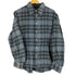 マウジー moussy PLAID PUFF SLEEVE OVER シャツ レディース FREE