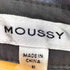 マウジー moussy PLAID PUFF SLEEVE OVER シャツ レディース FREE