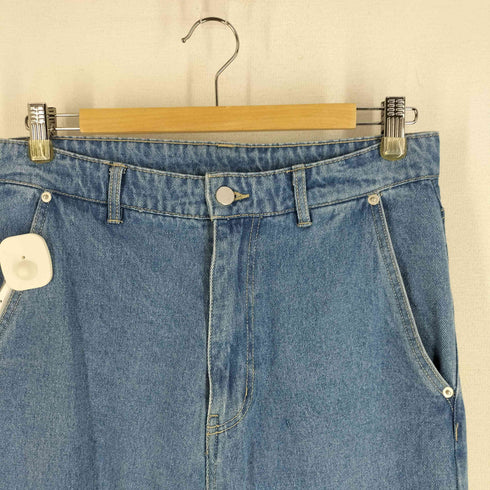 エマクローズ EMMA CLOTHES サイドボタンセミワイドストレートデニムパンツ メンズ JPN:L