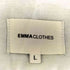 エマクローズ EMMA CLOTHES サイドボタンセミワイドストレートデニムパンツ メンズ JPN:L
