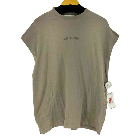 ホワイトランド WHITELAND LOGO NS/ロゴ ノースリーブ メンズ JPN:M