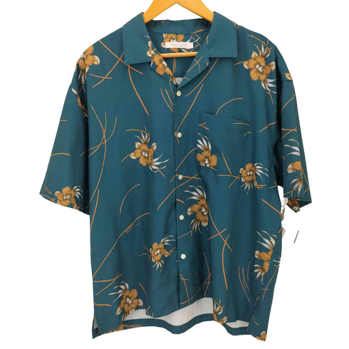 ジャーナルスタンダード JOURNAL STANDARD SPLASH P/SLUB オープンカラー総柄シャツ メンズ M