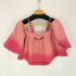 メゾンスペシャル MAISON SPECIAL Gradation Sweat Puff Sleeve Peplum Top レディース FREE