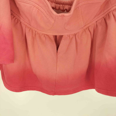 メゾンスペシャル MAISON SPECIAL Gradation Sweat Puff Sleeve Peplum Top レディース FREE