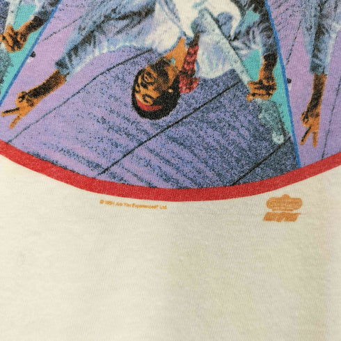 ウインターランド winterland 1994年 シングルステッチ ミュージック コットン クルーネック S/S Tシャツ メンズ import:XL