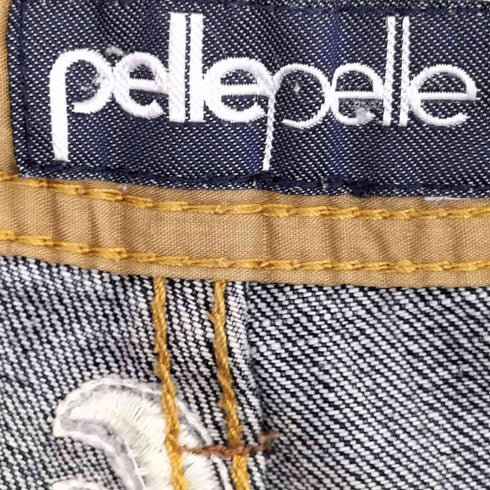 ペレペレ pelle pelle バック刺繍デザイン デニムパンツ メンズ 30/32