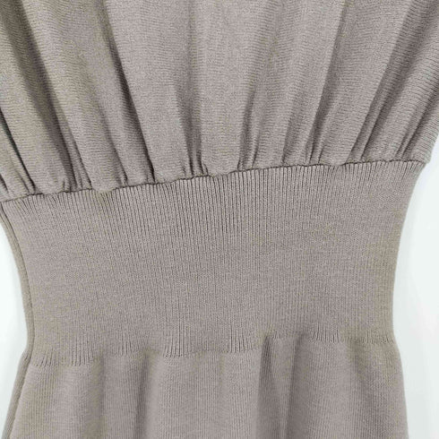 リエンダ rienda 24SS ライン デザイン ワンショルダー Knit OP ワンピース レディース FREE