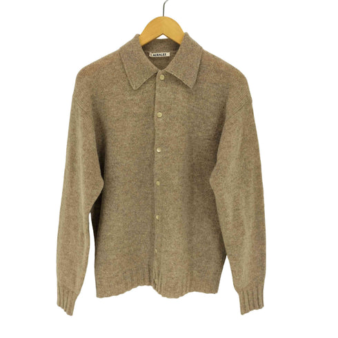 オーラリー AURALEE SHETLAND WOOL CASHMERE KNIT CARDIGAN メンズ JPN:3