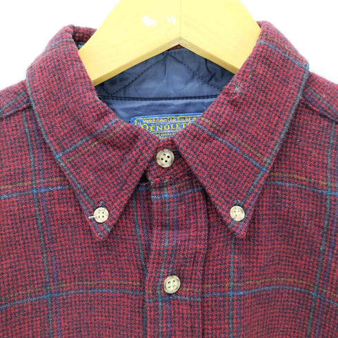ペンドルトン PENDLETON L/S チェック柄ウールBDシャツ メンズ JPN:M