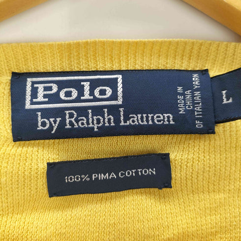 ポロバイラルフローレン Polo by RALPH LAUREN スモールポニーししゅうVネックニット メンズ JPN:L