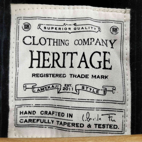 ヘリテージ HERITAGE コーデュロイチェスターコート メンズ