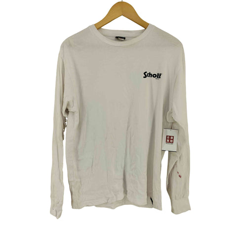ショット Schott L/S T-Shirts メンズ import:M