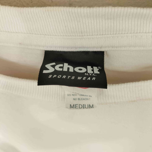 ショット Schott L/S T-Shirts メンズ import:M