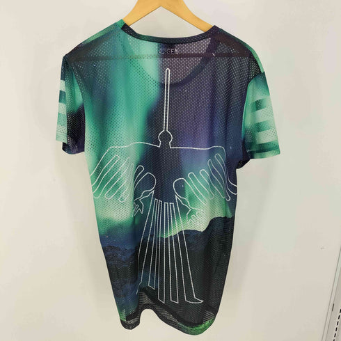 4jigeN AOURORA NASUKA MESH S/S TEE メンズ