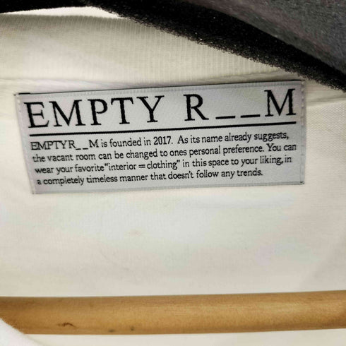 empty room Collaboration S/S TEE メンズ JPN:XL