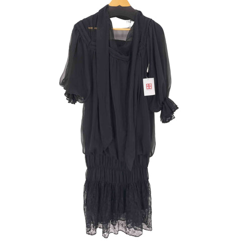 アメリ AMERI CATTLEYA SHEER DRESS レディース