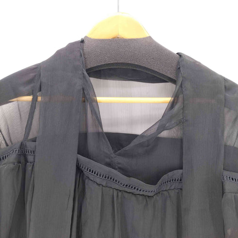 アメリ AMERI CATTLEYA SHEER DRESS レディース