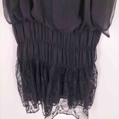 アメリ AMERI CATTLEYA SHEER DRESS レディース