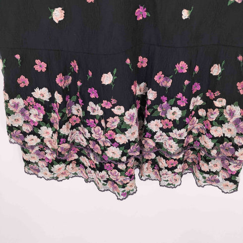 グレースコンチネンタル GRACE CONTINENTAL チュール刺繍フラワーワンピース レディース