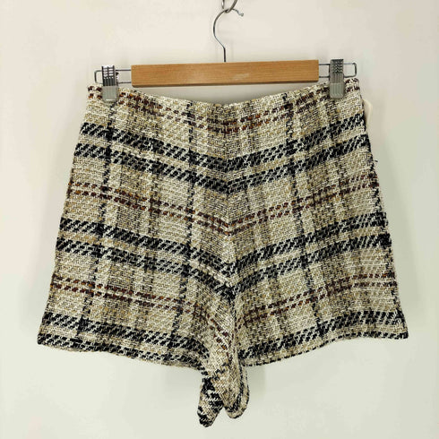 ザラ ZARA ツイードジャケット ショートパンツセットアップ レディース M