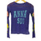 アナスイ ANNA SUI メッシュフィットトップス カットソー セカンドスキン レディース M