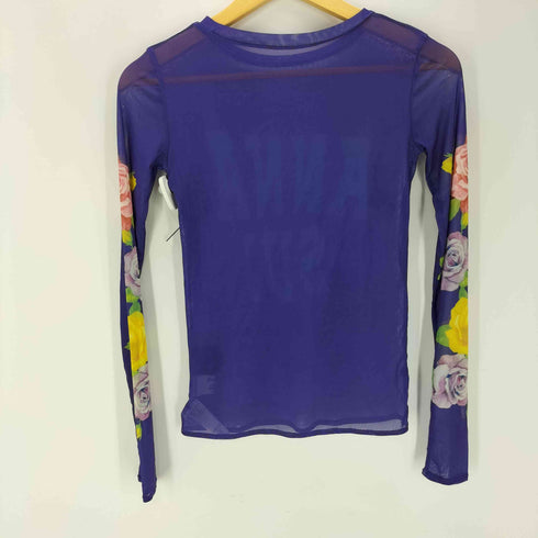 アナスイ ANNA SUI メッシュフィットトップス カットソー セカンドスキン レディース M