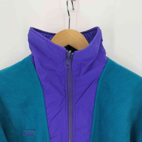 コロンビア Columbia USA製 ジップアップ フリースジャケット レディース import:L