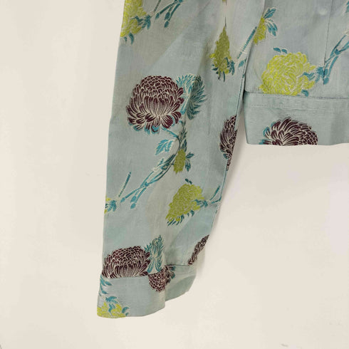 アイエススナオクワハラ I.S. sunao kuwahara レーヨン刺繍クロップドジャケット レディース JPN:M