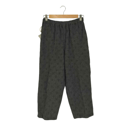 トリココムデギャルソン tricot COMME des GARCONS ドット柄 縮絨加工 ウール イージーパンツ レディース