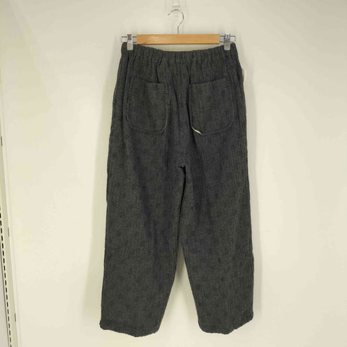 トリココムデギャルソン tricot COMME des GARCONS ドット柄 縮絨加工 ウール イージーパンツ レディース