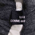 トリココムデギャルソン tricot COMME des GARCONS ドット柄 縮絨加工 ウール イージーパンツ レディース