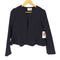 セルフォード CELFORD 23AW ネイビーノーカラーペプラムジャケット レディース JPN:36