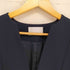 セルフォード CELFORD 23AW ネイビーノーカラーペプラムジャケット レディース JPN:36