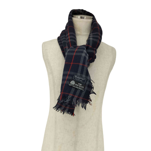 バーバリーズ BURBERRYS PURE NEW WOOL ノバチェック ストール レディース