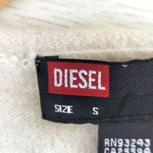 ディーゼル DIESEL パンドラ期 台湾製 ダブルジップ ラグラン ジップアップ ウールニット Y2K レディース import:S