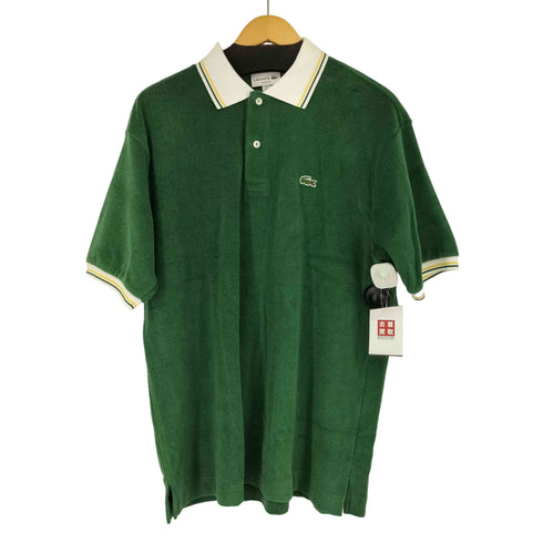 ラコステ LACOSTE ハイゲージパイル地ポロシャツ メンズ L