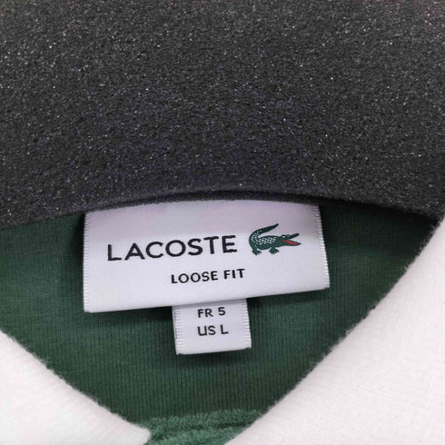 ラコステ LACOSTE ハイゲージパイル地ポロシャツ メンズ L