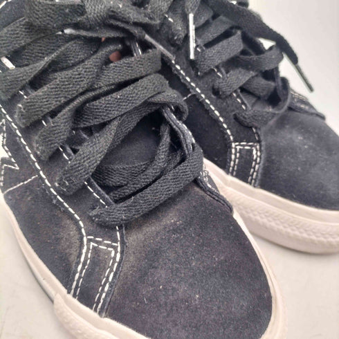 コンバース CONVERSE CONS ONE STAR PRO BLACK SUEDE コンズ ワン スター ブラック スエード スニーカー レディース WOS 6 22.5cm