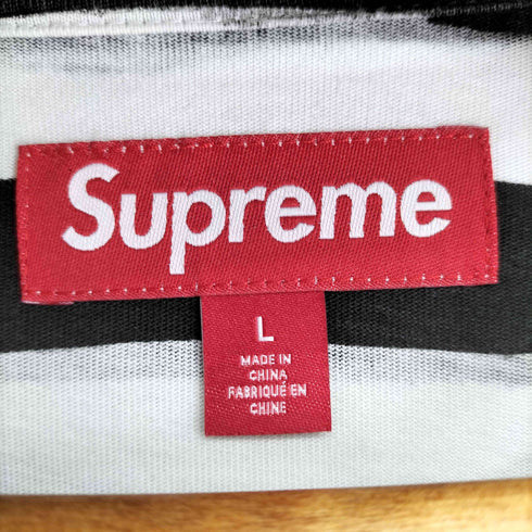 シュプリーム Supreme 24SS Overprint Stripe S/S Top メンズ JPN:L 2