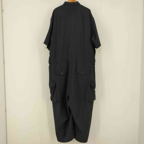 サイトバイヨウジヤマモト syte by Yohji Yamamoto PE/ Stretch Twill Short Sleeve Military All-in-one メンズ 3