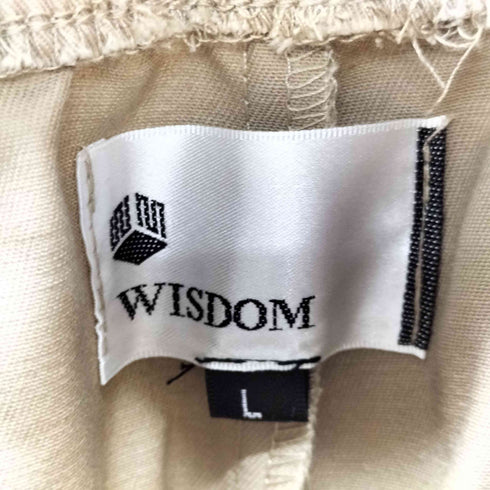 WISDOM イージーコットンパンツ シェフパンツ メンズ JPN:L