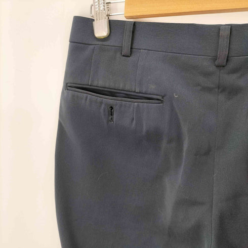 SPORTS SLACKS 2タックスラックスパンツ フロントワンポイント刺繍 メンズ